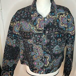 Wrangler Vintage Paisley Denim Jacket 🔥NWOT